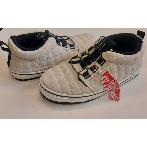 Vans Mens Size 9 Womens 10.5 Sherpa Chukka Slip-Er Boot Slippers Light Khaki - Picture 9 of 9
